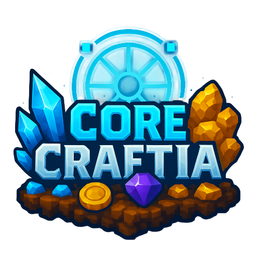 CoreCraftia game logo